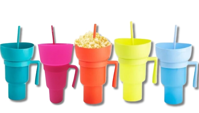 Multi-Functional Snack Cup - 5 Colours