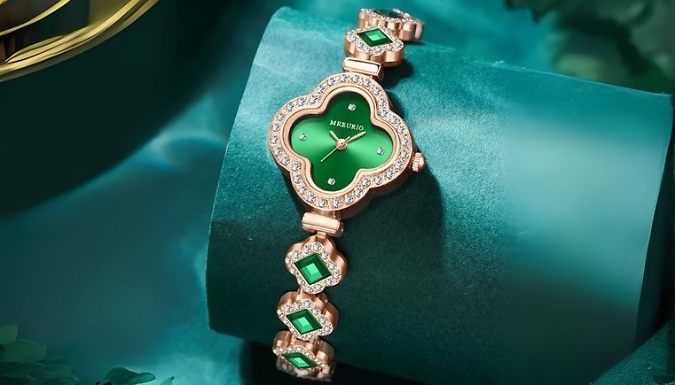 Four-Leaf Clover Quartz Watch - 7 Colours