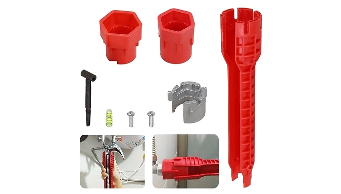 8-in-1 Sink Repair Plumbing Tool