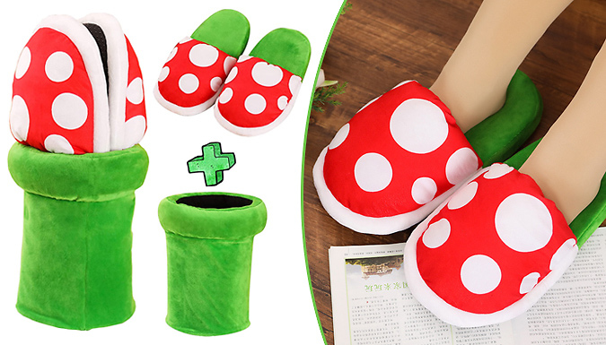 Piranha Plant Slippers
