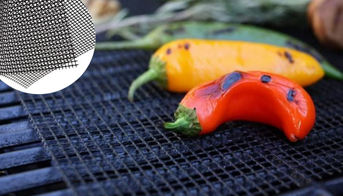 Pollyjoy 2, 4, 6, Or 8 Non-Stick Heat-Resistant Barbecue Mat