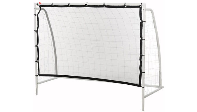 HOMCOM PE Net Weather Resistant Football Goal