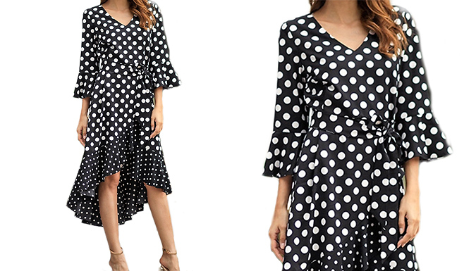 Polka Dot Dress - 3 Sizes & 3 Colours