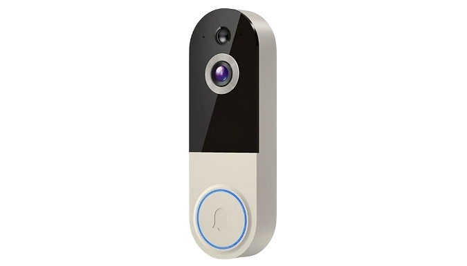 Smart Wireless Video Doorbell - 2 Colours!