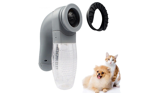 Pet Fur Massager and Fur Vacuum Remover