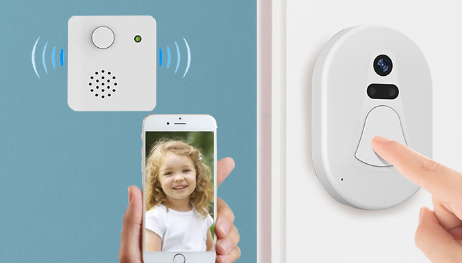Wireless Smart Doorbell With Camera