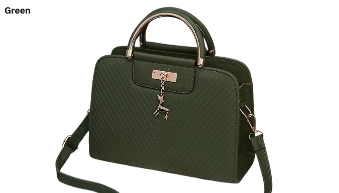 PU Leather Crossbody Handbag - 9 Colours