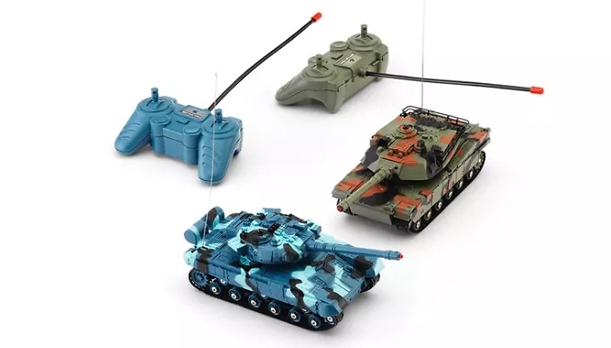 RED5 Battle Laser Tag Tanks Twin Pack