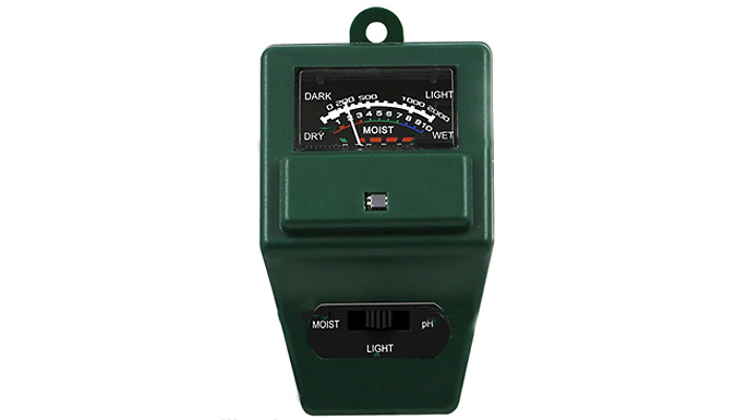 3-In-1 Soil Moisture, pH & Illumination Detector