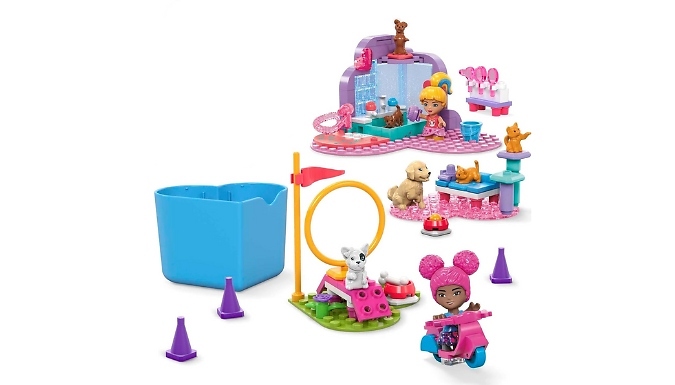 MEGA Barbie Colour Reveal Building Toy Playset