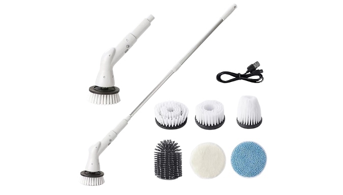 6-in-1 Electric Spin Scrubber