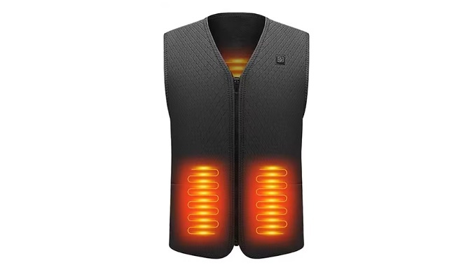 Go Groopie Gomoro Unisex USB Charging Heated Gilet - 7 Sizes!