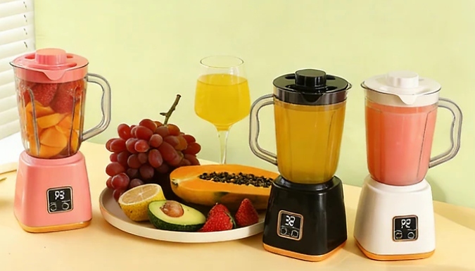 Wireless 10-Blade Portable Juicer Blender (750ml) - 3 Colours