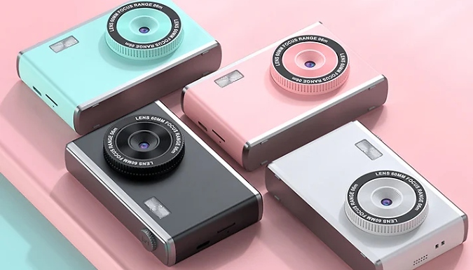 Y25 HD Dual-Lens Digital Camera - 4 Colours!