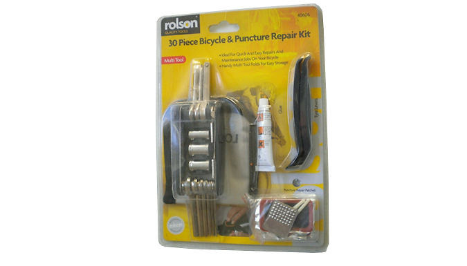 Go Groopie Direct 2 publik Rolson 30-piece Bicycle Tool and Puncture Repair Kit