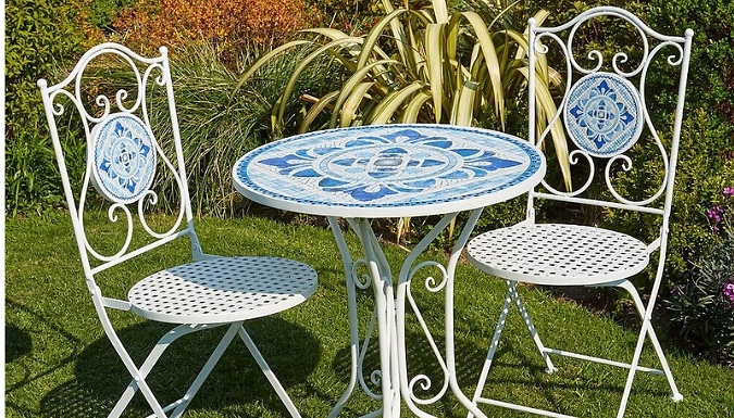 Mosaic Bistro Set - 3 Options