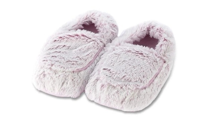 Warmies Microwavable Slippers - Lavender Scented!