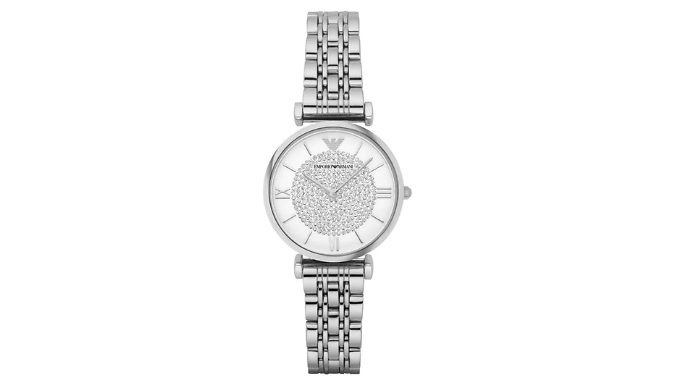 Women's Emporio Armani Silver Tone Watch - AR1925