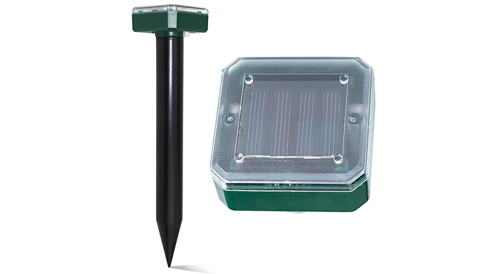 Garden Ultrasonic Animal Repelling Solar Device - 2 Sizes