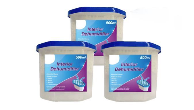 Unscented Dehumidifier Tubs - 1,2 or 5-Pack