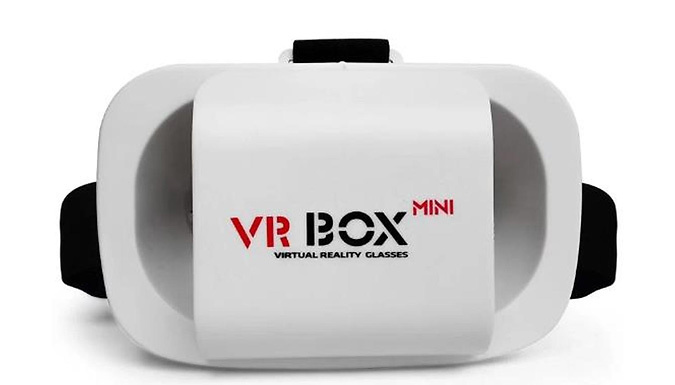 Mini Virtual Reality 3D Headset - Optional Remote Control