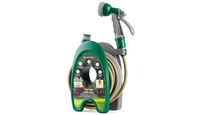 12m Adjustable Hose Pipe - 8 Patterns!