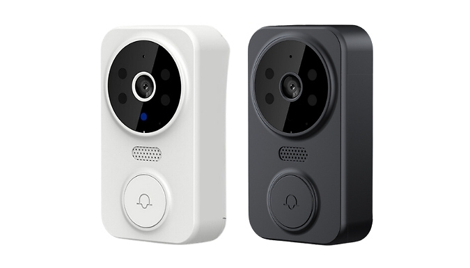 Wireless Smart Doorbell with Camera - 2 Colours