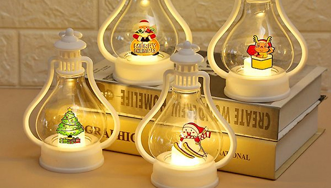 Justgiftdirect Festive Christmas LED Light Decorations - 4 Designs