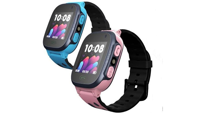 Go Groopie Justgiftdirect Kid's GPS Smartwatch with Camera - 2 Colours