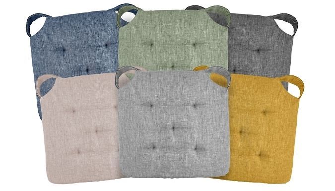 1, 2 or 4 Waterproof Seat Pads - 6 Colours