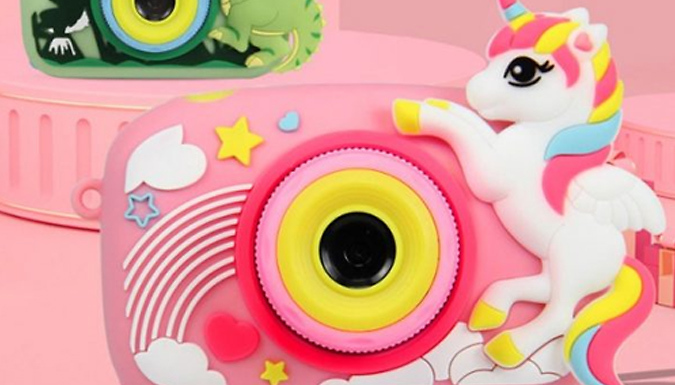 Kid's Mini Digital Animal Camera - 4 Designs & Optional 32GB SD