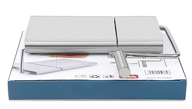 Stainless Steel Cheese Slicer with Scale