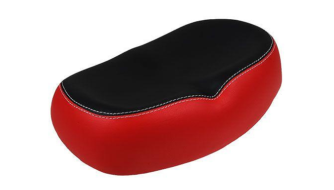 Extra Wide Padded Noseless Bicycle Saddle - 3 Colours