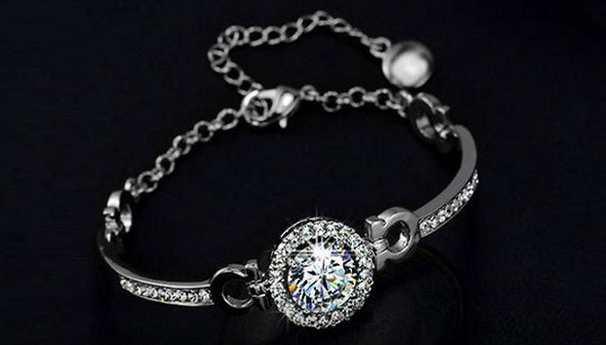Crystal Pendant Bracelet
