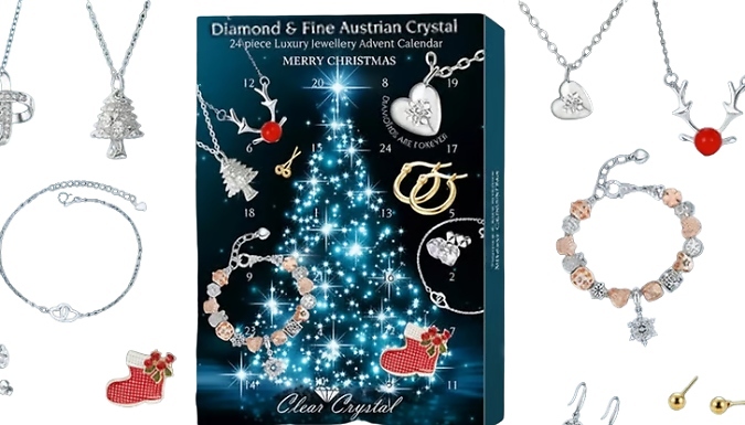Moissanite & Crystals From Swarovski Jewellery Advent Calendar