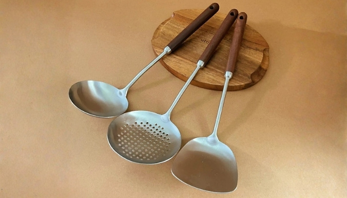 Stainless Steel Cooking Utensil Collection - 7 Options!