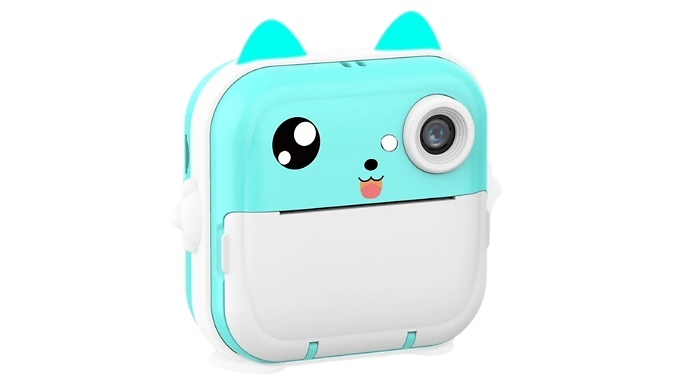 Kids Digital Instant Print Camera - Optional 32GB SD Card!