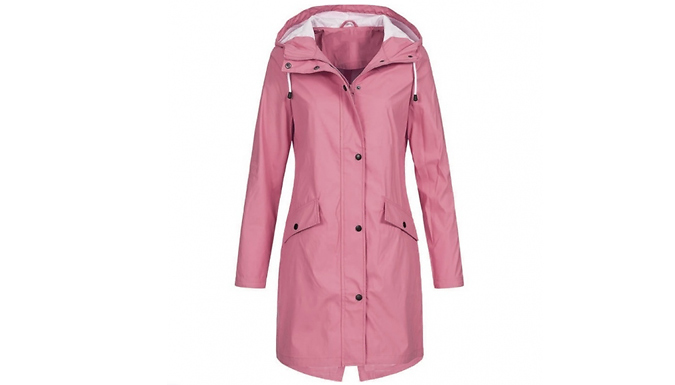 Hooded Waterproof Raincoat - 5 Colours & 5 Sizes