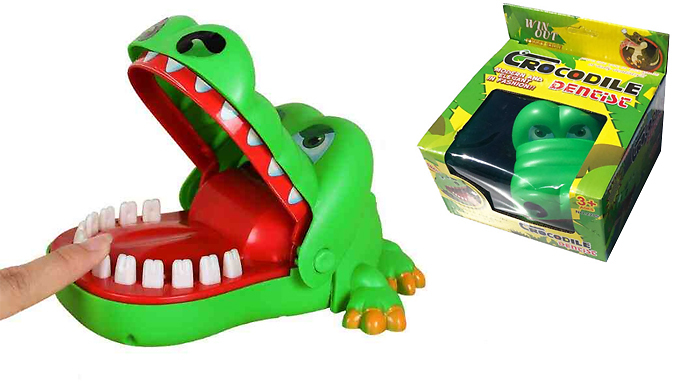 Snapping Crocodile Grab A Tooth Game