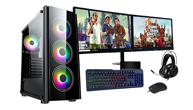 Intel Quad Core i5 Gaming PC Bundle