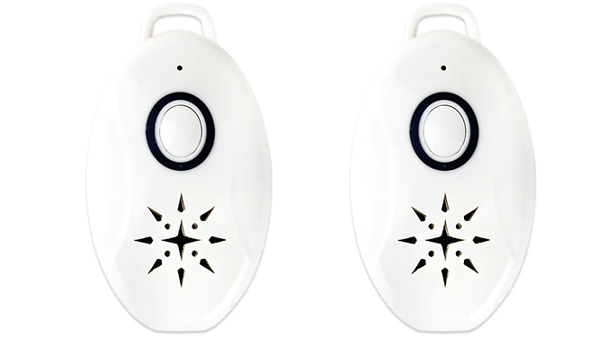 1, 2 or 4 Ultrasonic Keychain Mosquito Repellent Devices