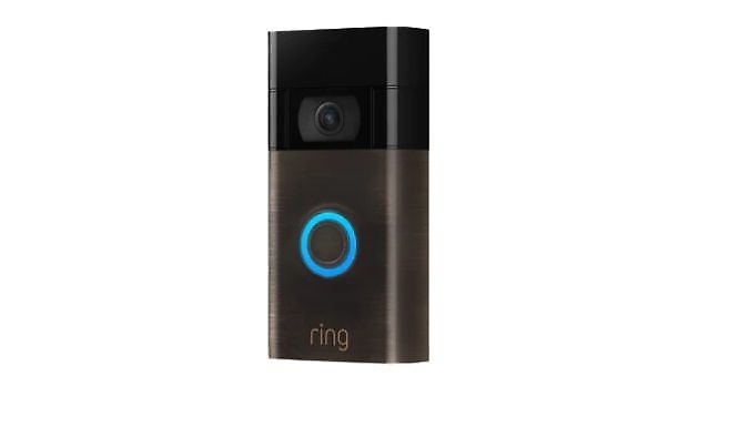 Ring Wireless Smart Video Doorbell with 1080p Resolution - 2 Colours