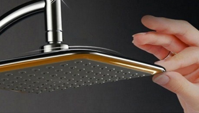 Square Rainfall Shower Head