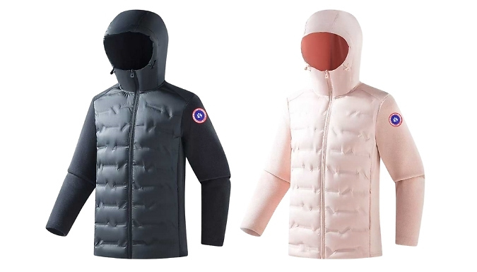 Unisex Lightweight Hooded Winter Puffer Jacket - 6 Colours, 6 Sizes!