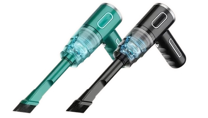 120W Super-Strong Cordless Car Vacuum Cleaner - 2 Colours!