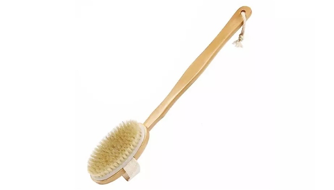 1, 2 or 3 Exfoliating Body Brushes with Detachable Handle or Mini Brushes