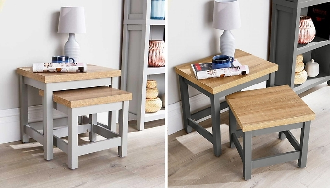 Avon Nest of 2 Tables - 2 Colours!