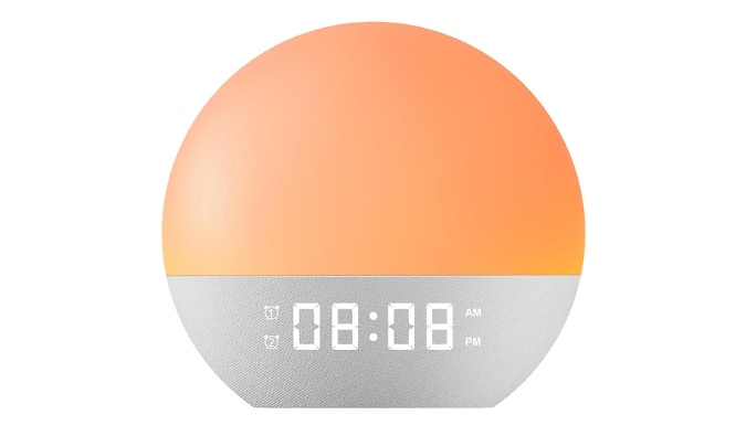 Wake-Up Sunrise Light & Alarm Clock
