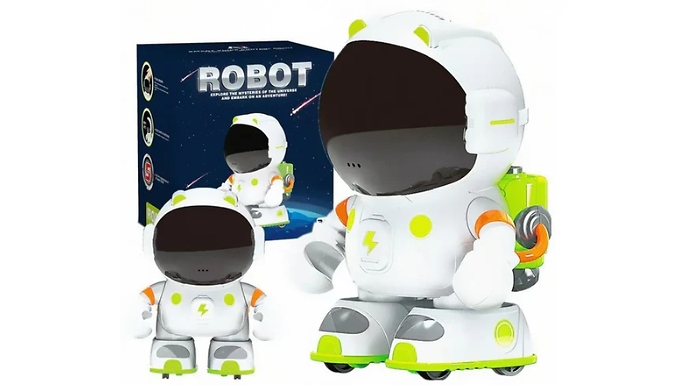 Voice-Controlled Smart Astronaut Robot - 2 Options