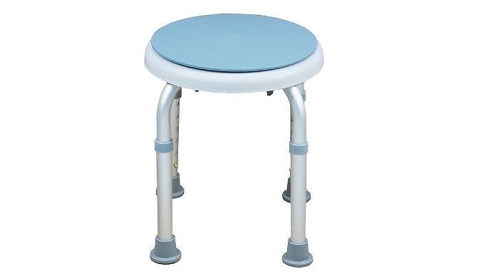 Rotating Round Bathroom Shower Stool